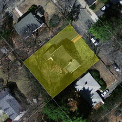 49 Pierrepont Rd, Newton MA 02462-1126 aerial view