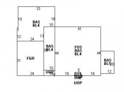 17 Rosalie Rd, Newton MA 02459-3128 floor plan