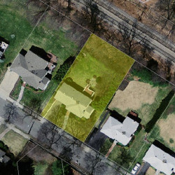 50 Stanley Rd, Newton MA 02468-2338 aerial view