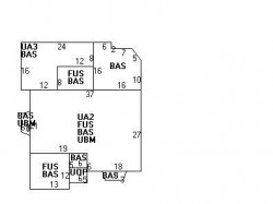 20 Willow St, Newton MA  02459-1932 floor plan