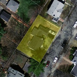 20 Star Rd, Newton MA  02465-1040 aerial view