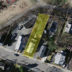 89 Gardner St, Newton MA 02458-1439 aerial view