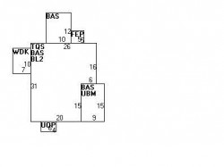 202 Chapel St, Newton MA  02458-1308 floor plan