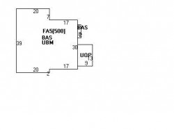 126 Auburndale Ave, Newton MA 02465-1420 floor plan