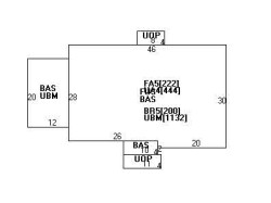 244 Woodland Rd, Newton MA 02466-2707 floor plan