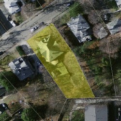 24 Paul St, Newton MA  02459-2451 aerial view