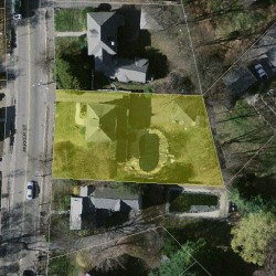 58 Parker St, Newton MA 02459-2547 aerial view