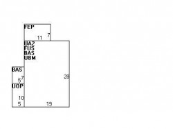 8 Curve St, Newton MA  02465-2207 floor plan