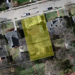 70 Halcyon Rd, Newton MA 02459-2432 aerial view