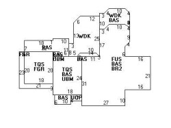 133 Dartmouth St, Newton MA 02465-2835 floor plan