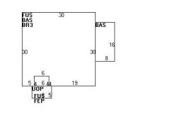 131 Harvard St, Newton MA 02460-2277 floor plan
