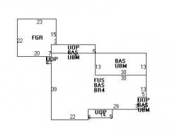 566 Beacon St, Newton MA 02459-2024 floor plan