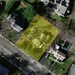 824 Dedham St, Newton MA 02459-3314 aerial view