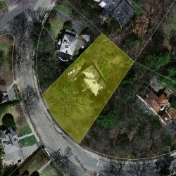 98 Collins Rd, Newton MA  02468-2235 aerial view