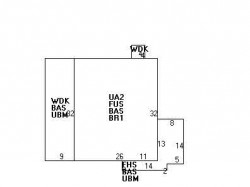 79 Commonwealth Park, Newton MA 02459-1024 floor plan