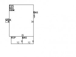 18 Bemis Rd, Newton MA 02460-1205 floor plan