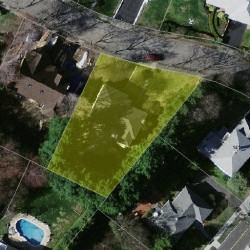 20 Levbert Rd, Newton MA  02459-3063 aerial view