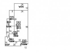 60 Garland Rd, Newton MA 02459-1710 floor plan