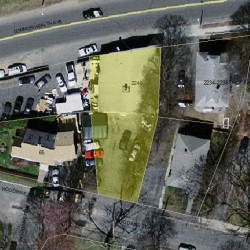 2240 Commonwealth Ave, Newton MA  02466-1804 aerial view