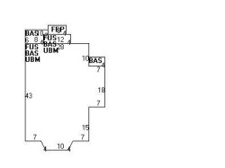 345 Newtonville Ave, Newton MA  02460-2015 floor plan