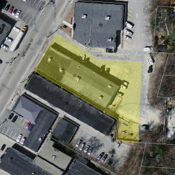 66 Needham St, Newton MA  02461-1616 aerial view