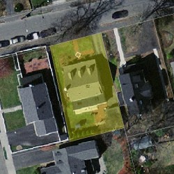 62 Otis St, Newton MA 02460-1823 aerial view