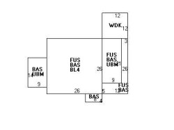 46 Alexander Rd, Newton MA  02461-1831 floor plan