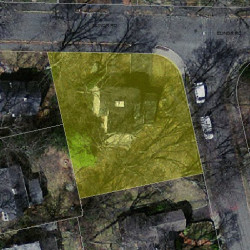 33 Elinor Rd, Newton MA 02461-1834 aerial view