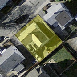 62 Green St, Newton MA 02458-1340 aerial view