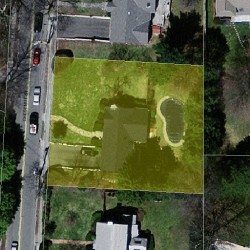 396 Chestnut St, Newton MA 02465-2952 aerial view