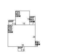 80 Jewett St, Newton MA 02458-1524 floor plan
