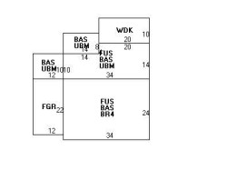 104 Oxford Rd, Newton MA 02459-2406 floor plan