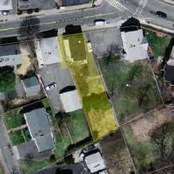 10 Auburndale Ave, Newton MA 02465-1402 aerial view