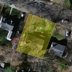 67 Maplewood Ave, Newton MA 02459-2527 aerial view