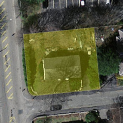 3 Claflin Pl, Newton MA  02460-1929 aerial view