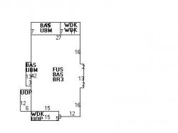 60 Judkins St, Newton MA  02460-1416 floor plan