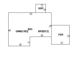 454 Dudley Rd, Newton MA 02459-2813 floor plan