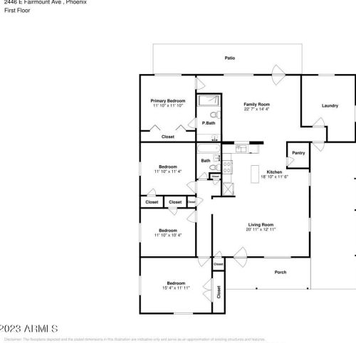 2446 Fairmount Ave, Phoenix AZ  85016-6716 exterior