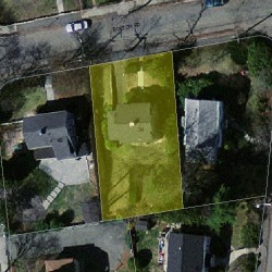 34 Bolton Rd, Newton MA 02460-2129 aerial view
