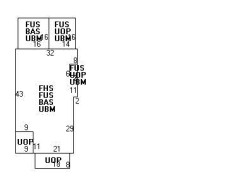 266 Nevada St, Newton MA 02460-1466 floor plan