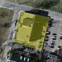 1188 Centre St, Newton MA  02459-1556 aerial view