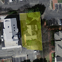 21 Claflin Pl, Newton MA 02460-1929 aerial view