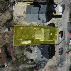 150 Edinboro St, Newton MA 02460-1302 aerial view