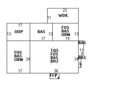 138 Collins Rd, Newton MA  02468-2234 floor plan
