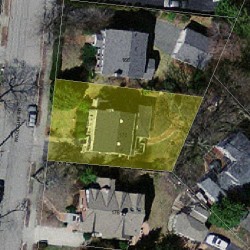 170 Woodcliff Rd, Newton MA 02461-1839 aerial view