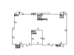 208 Country Club Rd, Newton MA 02459-3115 floor plan