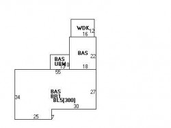 65 Deborah Rd, Newton MA  02459-2837 floor plan