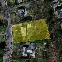 54 Gammons Rd, Newton MA 02468-1216 aerial view