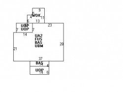 91 Warwick Rd, Newton MA 02465-1723 floor plan