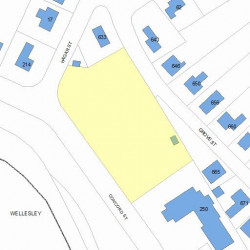 240 Concord St, Newton MA  02462-1315 plot plan
